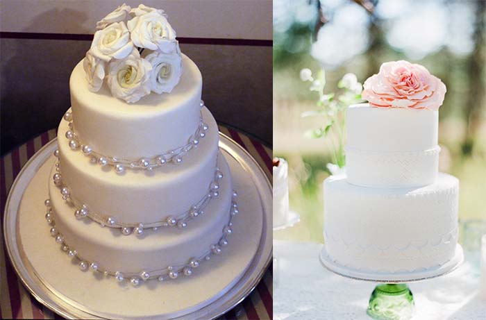 Decorate wedding cake yourself