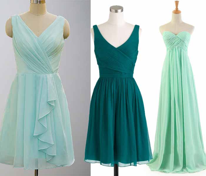 bridesmaid dresses for lawn wedding