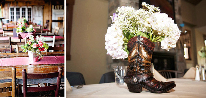 creative rustic wedding centerpieces