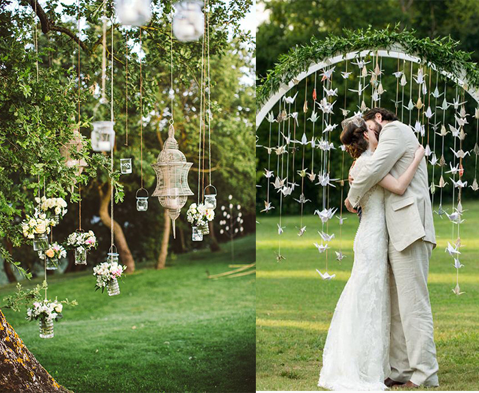 diy small wedding decoration