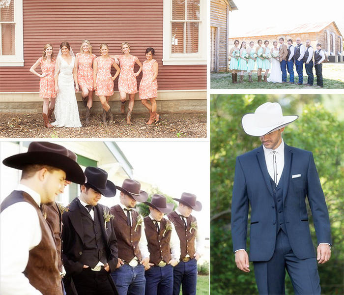 dress up for rustic wedding