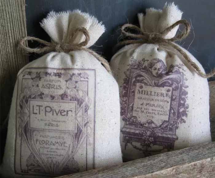 dry lavender wedding favor