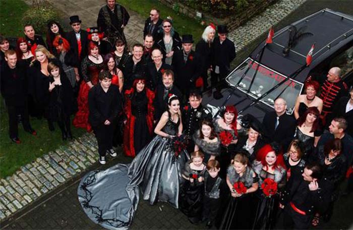Inspirations Of Gothic Wedding Fashion Industry Network
