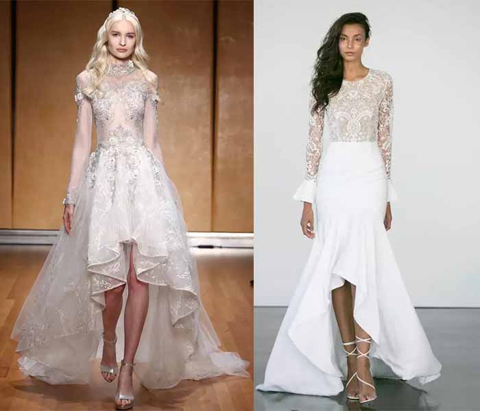 high low wedding dresses 2017