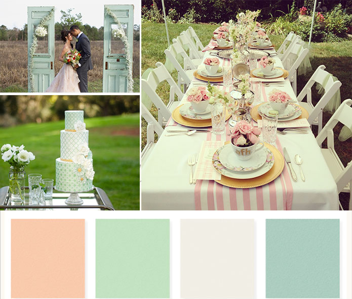 Tips of Themed Wedding- Mint Green Wedding Party  -  Wedding World @