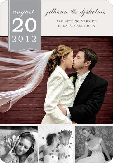 Romantic Afternoon Sunshine Save The Date Cards HPS028