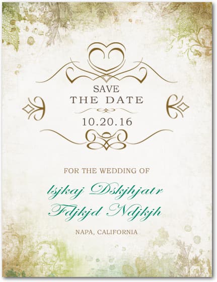 Confer Medals Save The Dates Cards HPS037