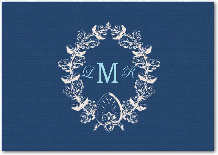 Creative Linen Cloth Thank You Card HPT035