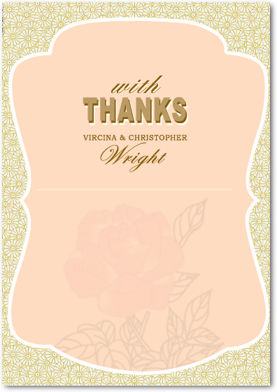 Special Design Bubble Car Thank You Cards HPT054