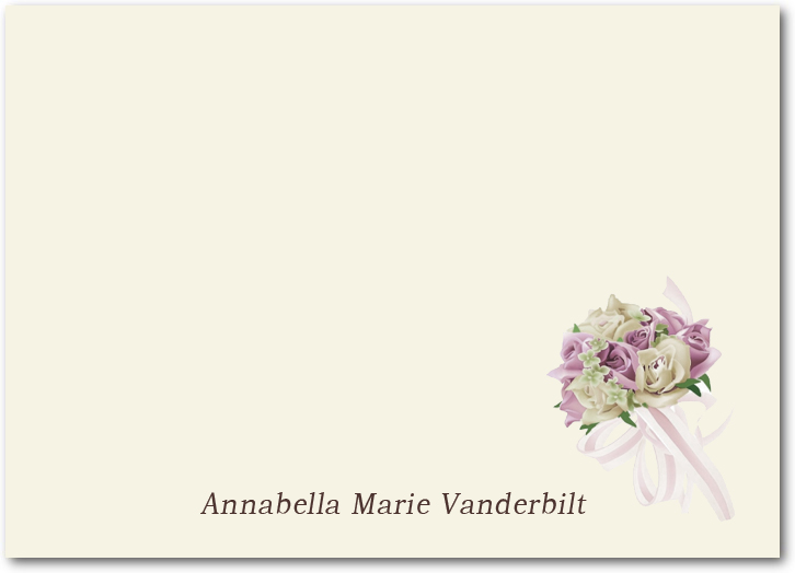 Modern Bouquet Thank You Cards HPT147