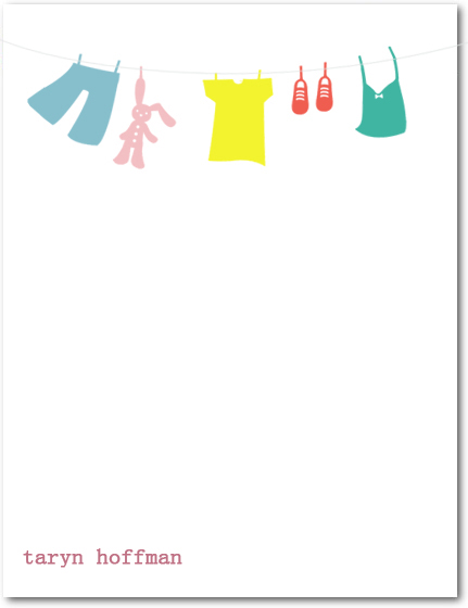 Watermelon Laundry Thank You Cards HPT222