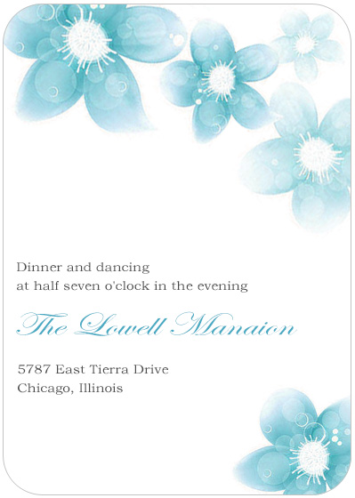 Smell Of Fresh Ink Reception Cards HPC075