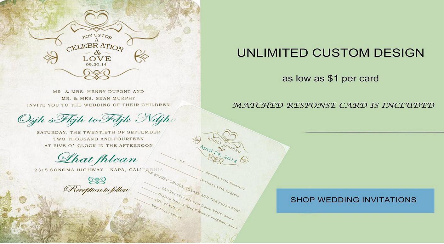 Unique Wedding Invitation Online
