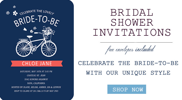 Bridal Shower Invitations in trends
