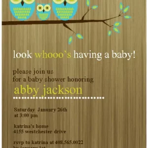 owl baby shower invitation rustic wood background cute whooo having a baby gender neutral baby shower invite